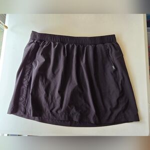 Prana Womens Black Skort Athletic XL